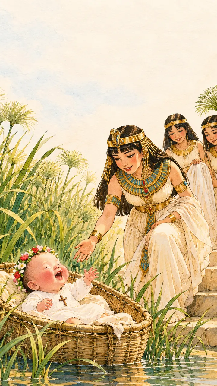 Illustration 3 of The Basket in the Reeds