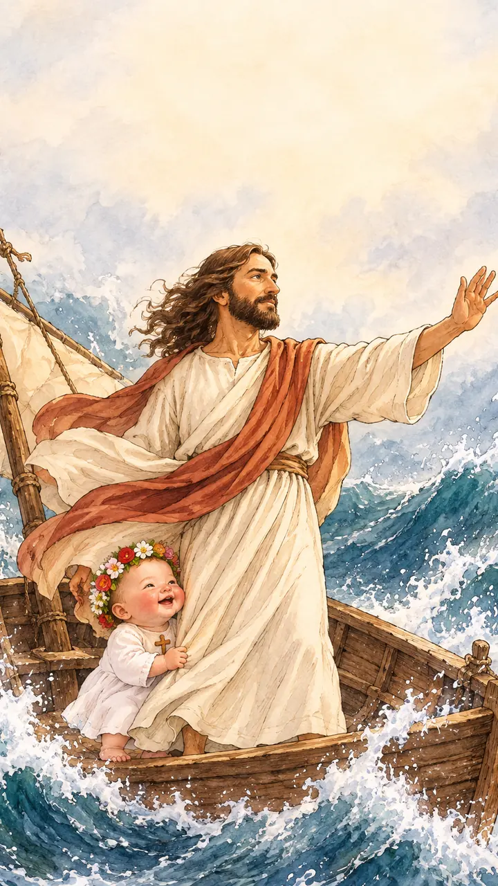 Illustration 4 of Asleep in the Storm