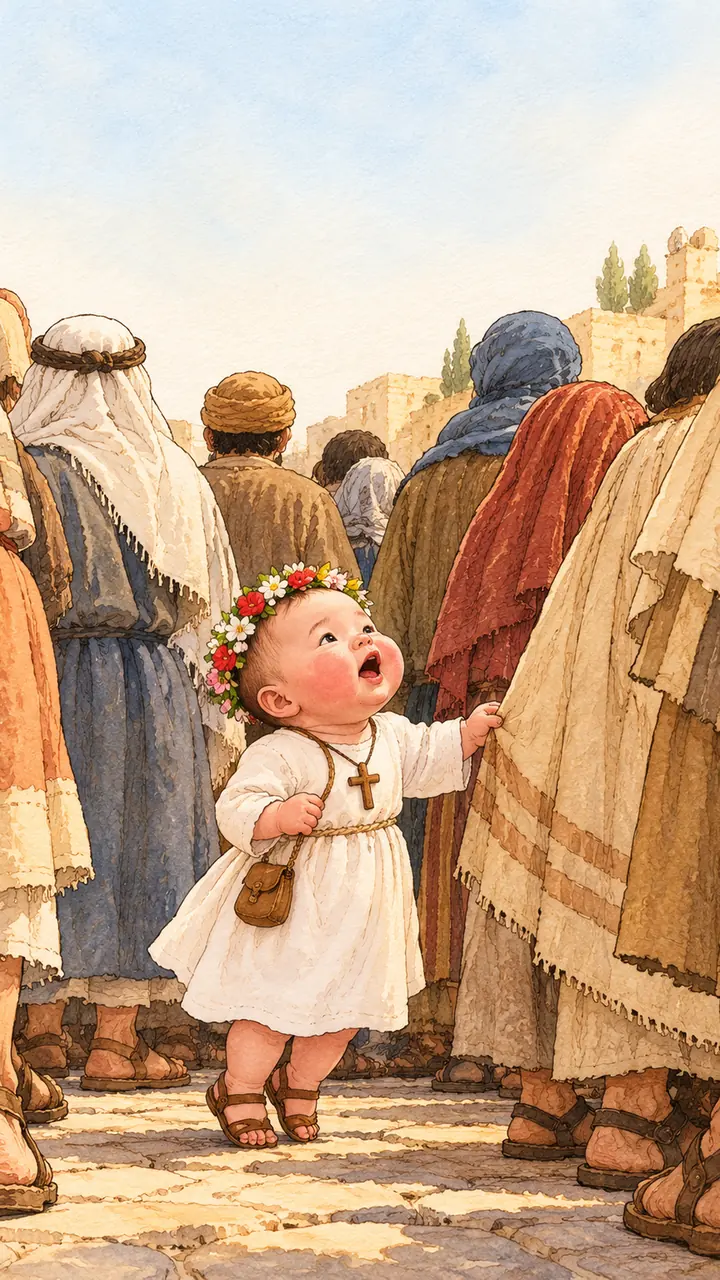 Illustration 1 of Too Small to See Jesus