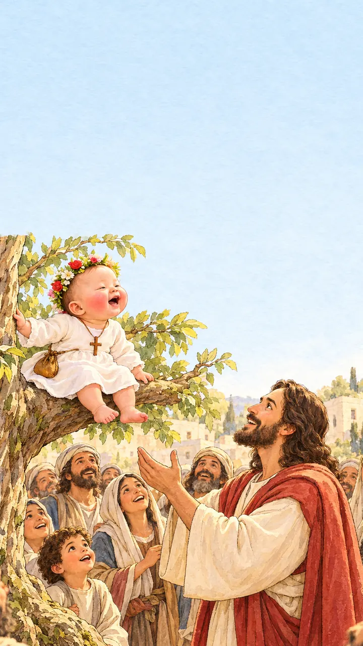 Illustration 4 of Too Small to See Jesus
